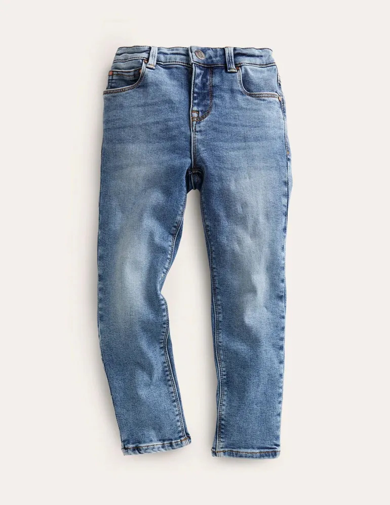 Adventure-Flex Slim-Fit Jeans-Light Vintage Denim-Boden Flash Sale