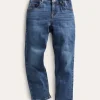 Adventure-Flex Slim-Fit Jeans-Mid Vintage Denim-Boden Fashion