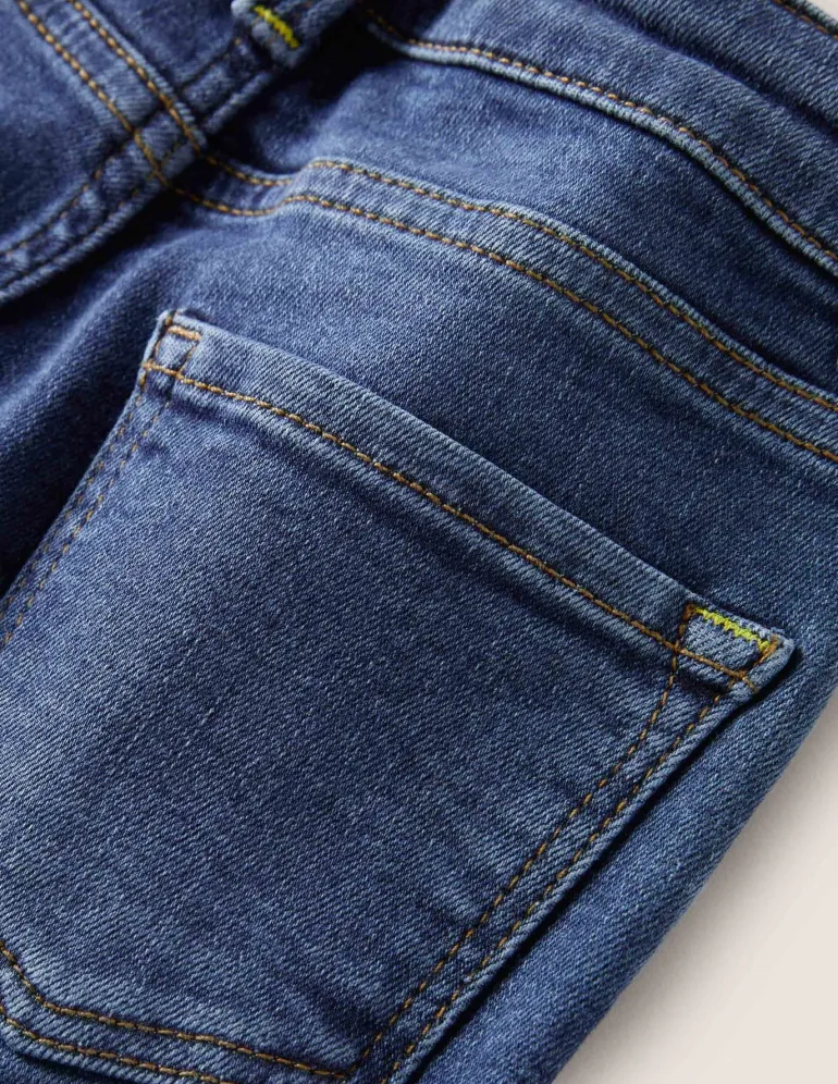 Adventure-Flex Slim-Fit Jeans-Mid Vintage Denim-Boden Fashion