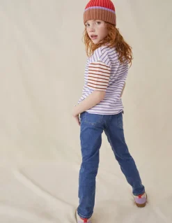 Adventure-Flex Slim-Fit Jeans-Light Vintage Denim-Boden Flash Sale