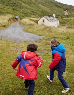 All-Weather Waterproof Coat-Strawberry Tart Red Star-Boden Flash Sale