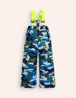 All-Weather Waterproof Pants-Greek Blue Camo-Boden Outlet