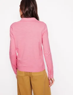 Amy Jersey Shirt-Formica Pink-Boden Outlet