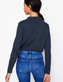 Amy Jersey Shirt--Boden Fashion
