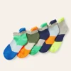Ankle Socks 5 Pack-Multi Chevron-Boden Cheap