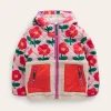 Annabelle Borg Mix Jacket-Vintage Pink Cut Out Flower-Boden Online