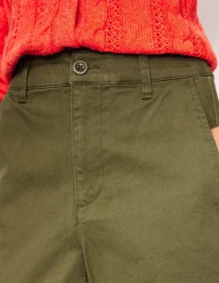 Barnsbury Chino Pants-Woodland Green-Boden Best Sale