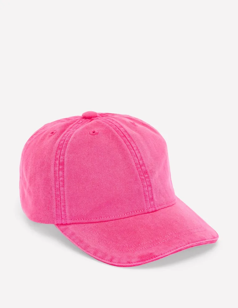 Baseball Cap-Fuchsia Pink-Boden Shop