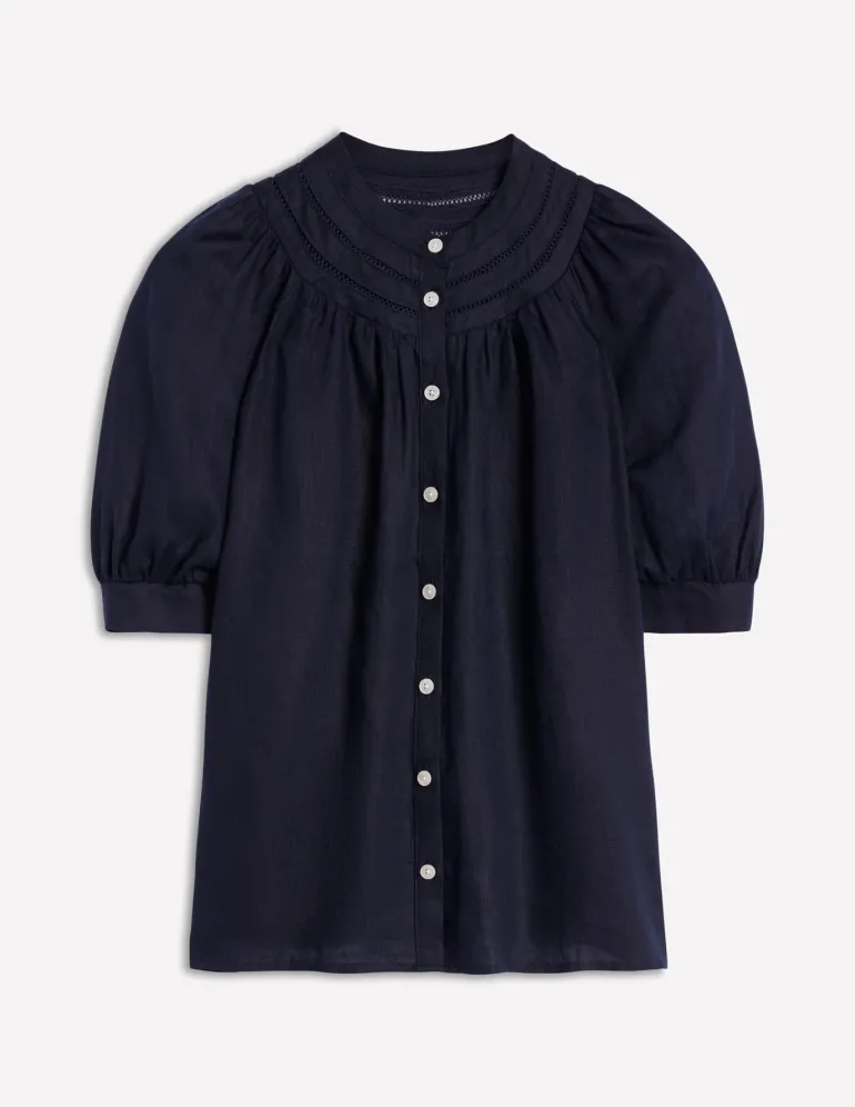 Bea Linen Top--Boden Hot