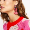 Beady Motif Earrings--Boden Fashion