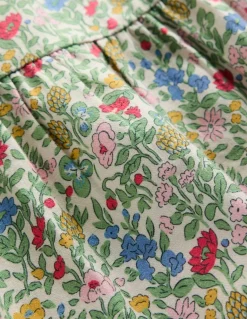 Betsy Tiered Twirly Dress-Multi Meadow Floral-Boden Shop