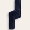 Cable Footless Tights-College Navy-Boden Best Sale