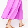 Casual Flat Sandal-Gold Woven Leather-Boden Outlet
