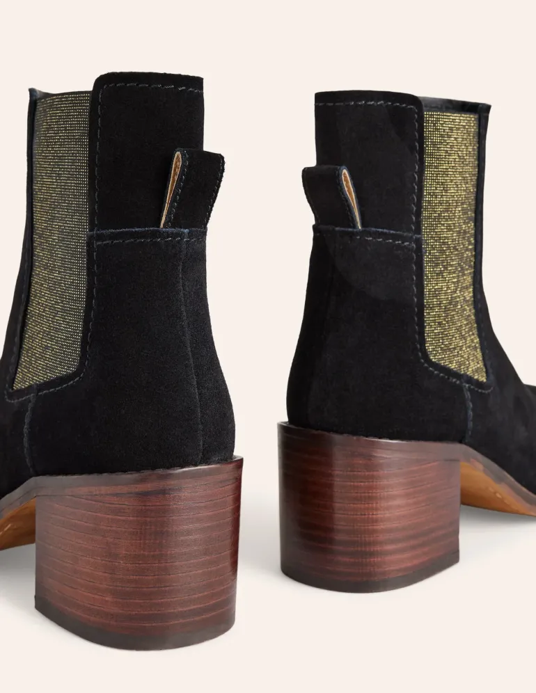Chelsea Block Heel Boots--Boden Best