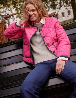 Chelsea Casual Jacket-Sorbet Pink-Boden Shop