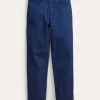 Chino Stretch Pants-College Navy-Boden Hot