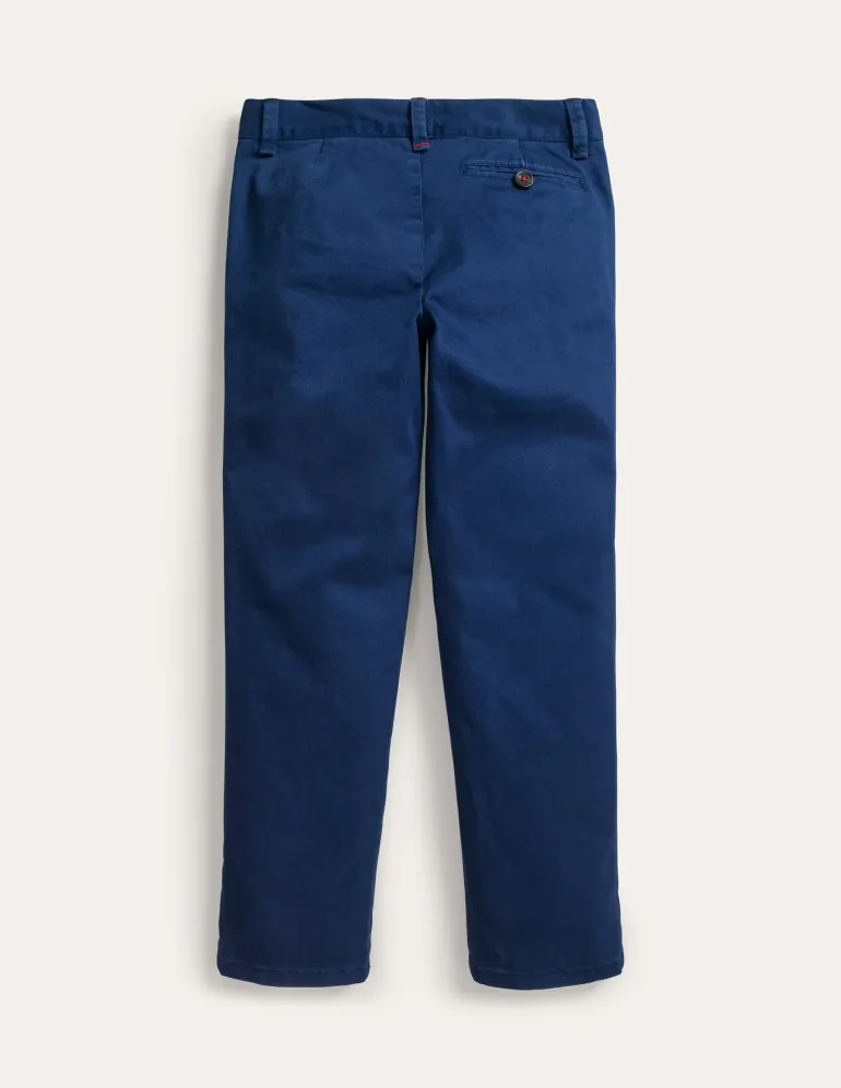 Chino Stretch Pants-College Navy-Boden Hot