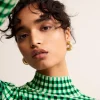 Chunky Small Hoop Earrings--Boden Outlet