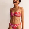 Classic Bikini Bottoms-Fire Cracker, Gardenia Swirl-Boden Flash Sale