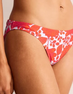 Classic Bikini Bottoms-Fire Cracker, Gardenia Swirl-Boden Flash Sale