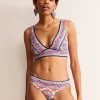 Classic Bikini Bottoms-Ivory, Flora Stamp-Boden Store