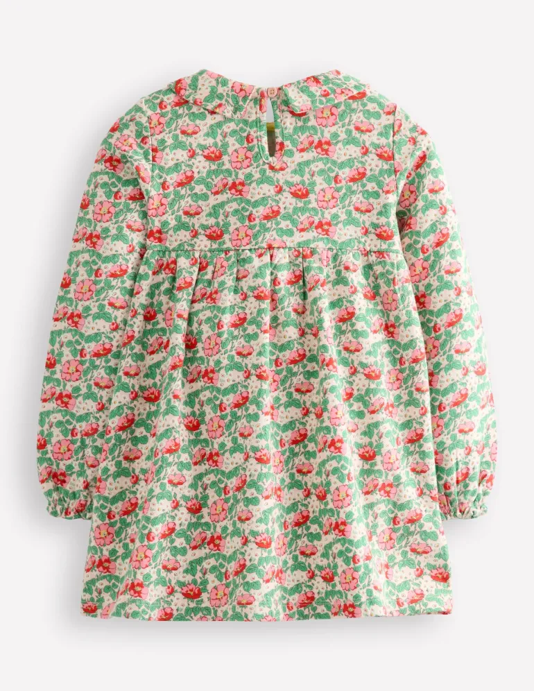 Collared Tunic-Chalk Pink Wild Rose-Boden Store