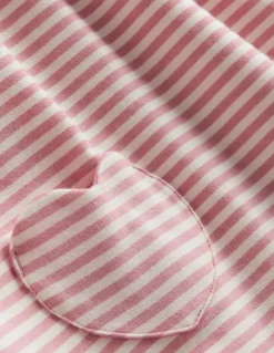 Collared Tunic-Vintage Pink/ Oatmeal Stripe-Boden Best Sale
