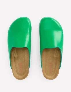 Colour Block Clogs-Rich Emerald-Boden Best Sale