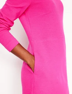 Cornelia Ottoman Dress-Pink Peony-Boden Flash Sale