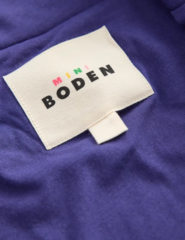 Cosy Borg Jacket-Twilight Blue Planets-Boden New