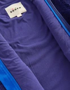 Cosy Borg Jacket-Twilight Blue Planets-Boden New