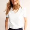 Cotton Puff Sleeve T-Shirt--Boden Best