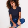 Cotton Puff Sleeve T-Shirt--Boden Clearance