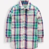 Cotton Shirt-Bright Blue Check-Boden Best