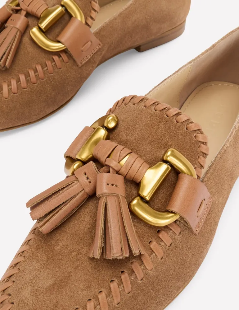 Covered Iris Snaffle Loafers--Boden Cheap