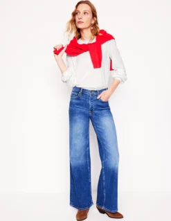 Daisy Long Sleeve Top--Boden Fashion