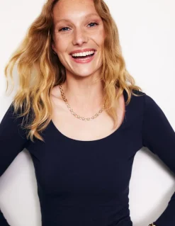 Double Layer Scoop Long Sleeve--Boden Store