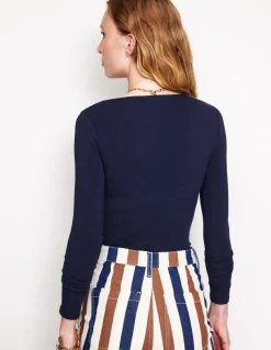 Double Layer Scoop Long Sleeve--Boden Store