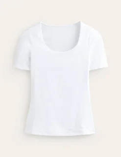 Double Layer Scoop T-shirt--Boden Cheap
