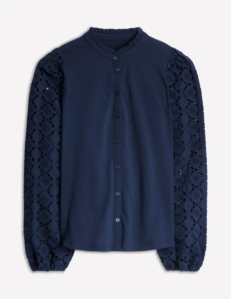 Eden Broderie Blouse--Boden Fashion