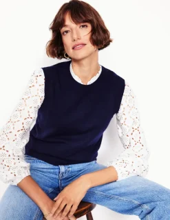 Eden Broderie Blouse--Boden Cheap