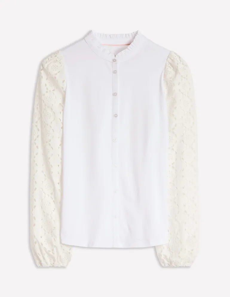 Eden Broderie Blouse--Boden Cheap