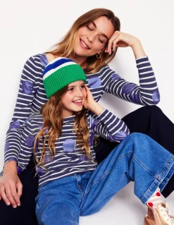Ella Breton-Sapphire Blue Foil spot-Boden Store