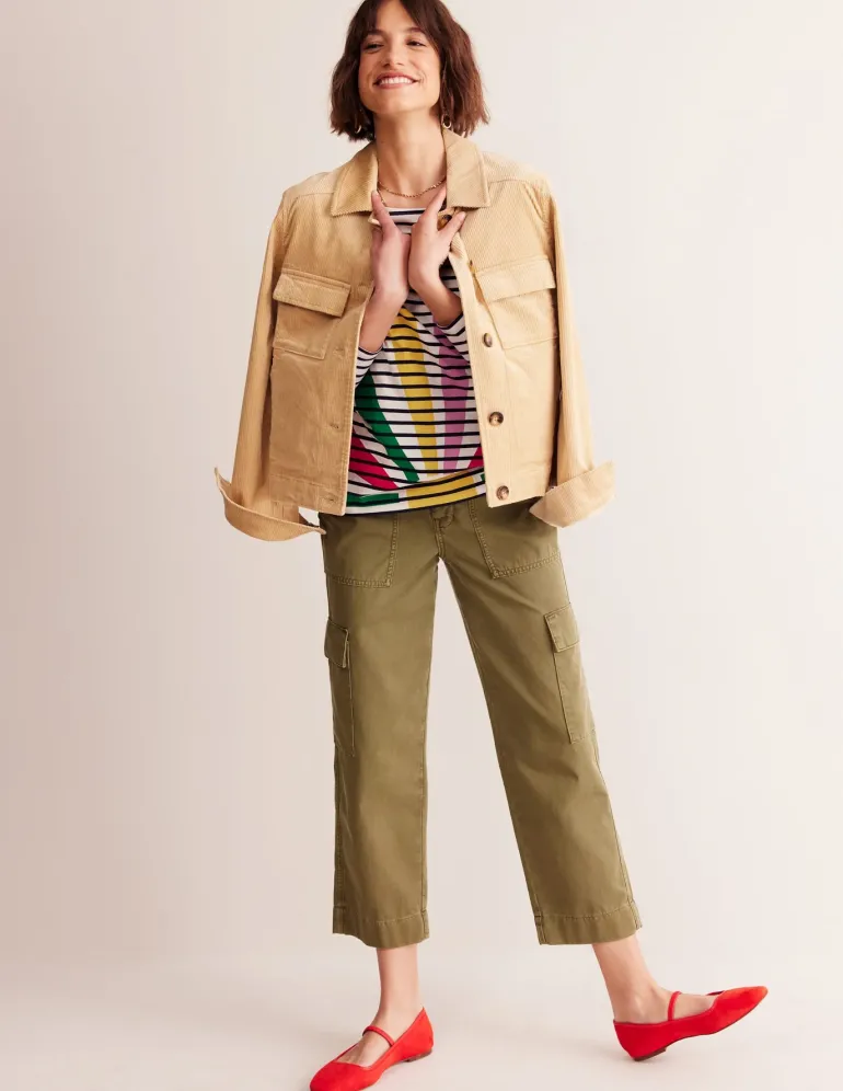 Ella Long Sleeve Breton-Multi, Sunshine Pop-Boden Best Sale