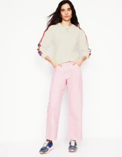 Emi Crochet Sweatshirt--Boden Outlet