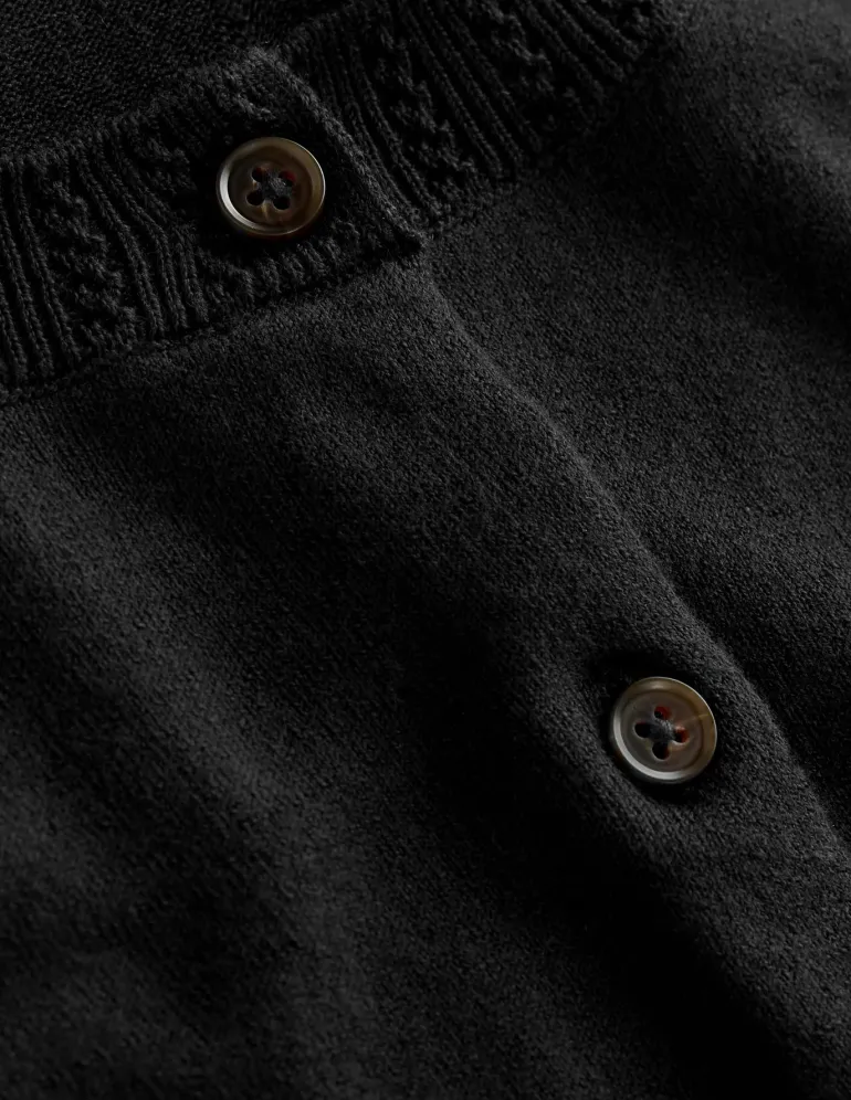 Emilia Cotton Crew Cardigan--Boden Shop