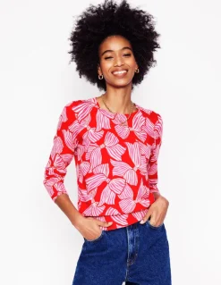 Emilia Cotton Crew Sweater--Boden Fashion