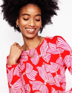 Emilia Cotton Crew Sweater--Boden Fashion
