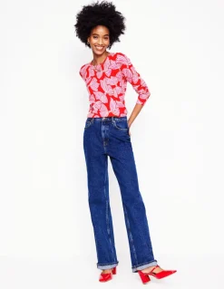 Emilia Cotton Crew Sweater--Boden Fashion