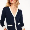 Emilia Cotton V Neck Cardigan--Boden Best Sale